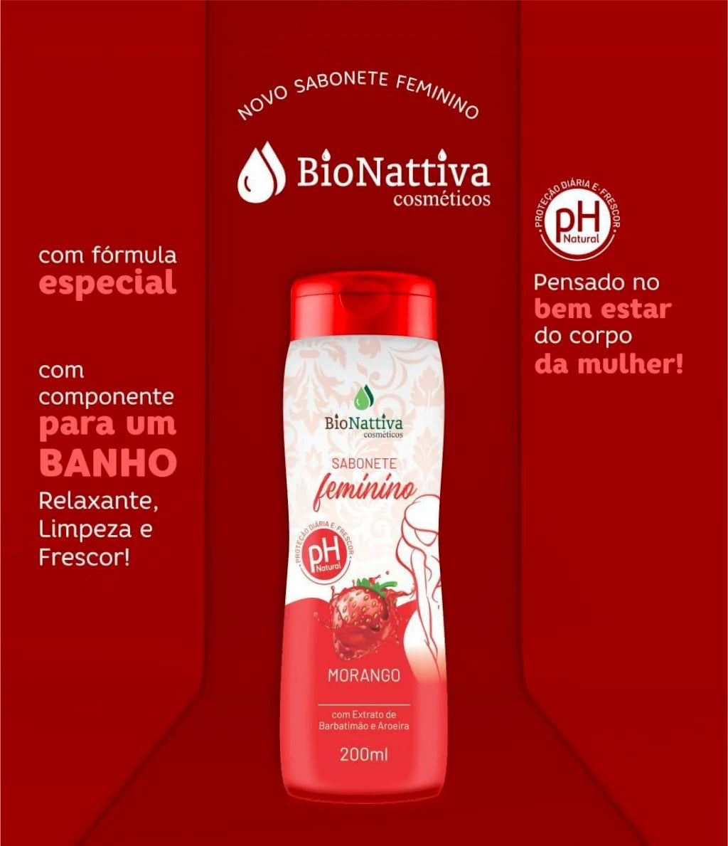 Sabonete Feminino Bionattiva