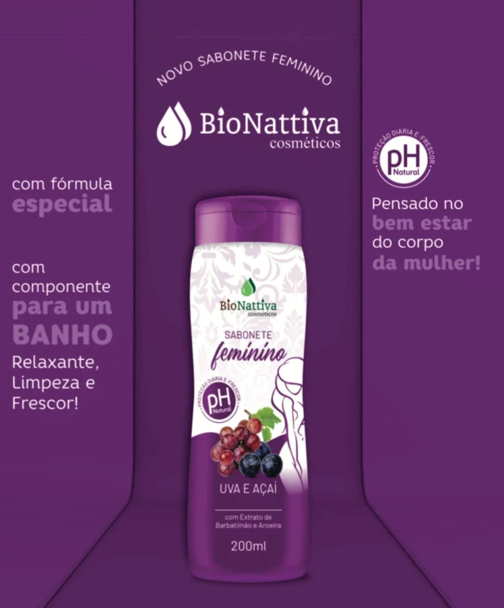 Sabonete Feminino Bionattiva