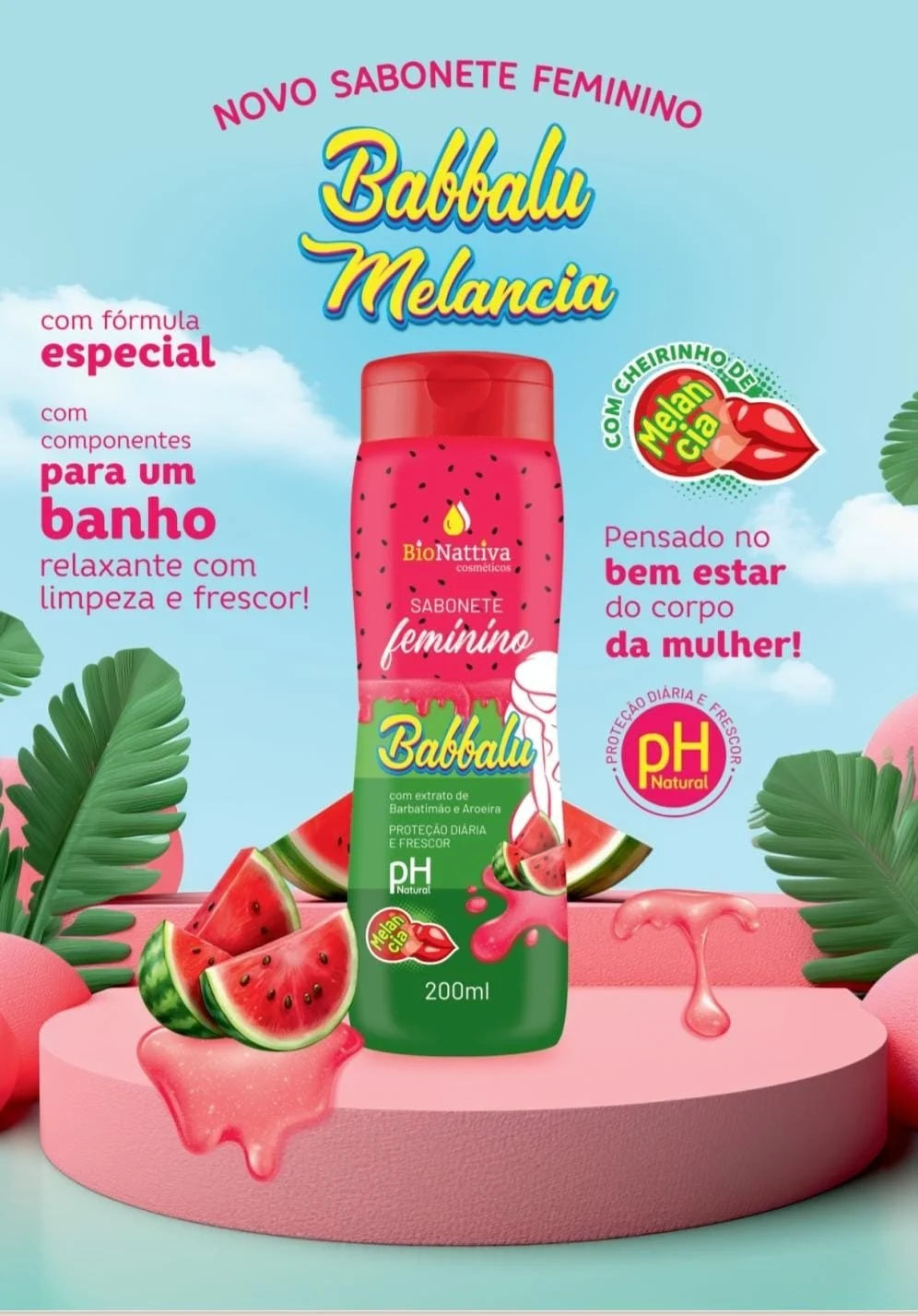 Sabonete Feminino Bionattiva