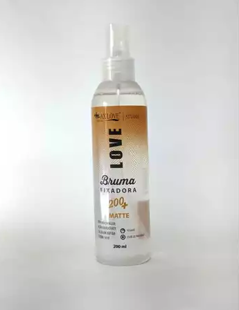 Bruma Fixadora Vegana com Aroma Max Love 200 ml