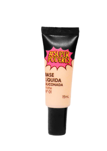 Base Líquida Siliconada Matte Super Poderes