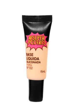 Base Líquida Siliconada Matte Super Poderes