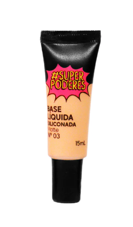 Base Líquida Siliconada Matte Super Poderes