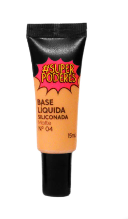 Base Líquida Siliconada Matte Super Poderes