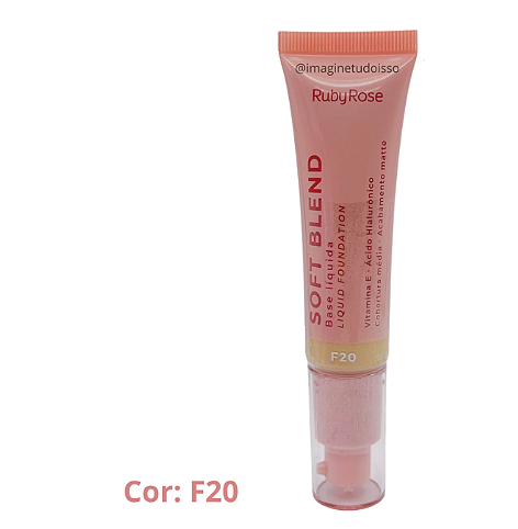 Base Líquida Soft Blend - Ruby Rose