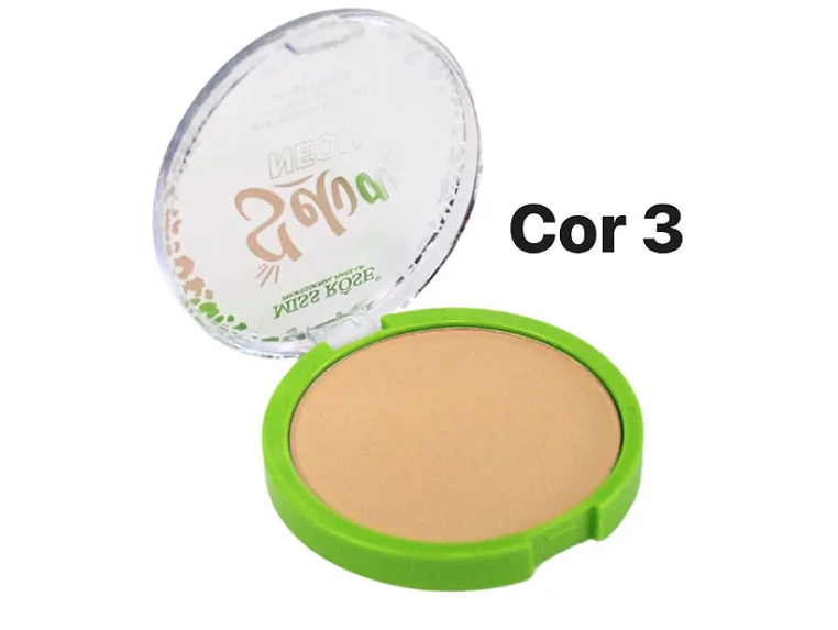 Pó Compacto Selva Neon - Miss Rose