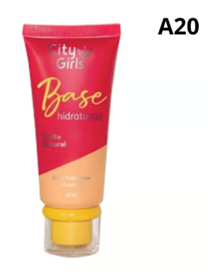 Base Hidratante Efeito Natural - City Girls