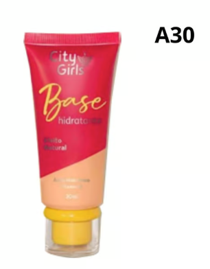 Base Hidratante Efeito Natural - City Girls