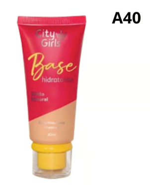 Base Hidratante Efeito Natural - City Girls