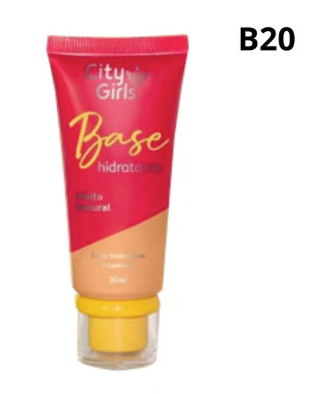 Base Hidratante Efeito Natural - City Girls