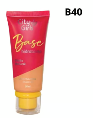 Base Hidratante Efeito Natural - City Girls