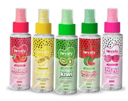 Body Splash Lovely Face Beautiful