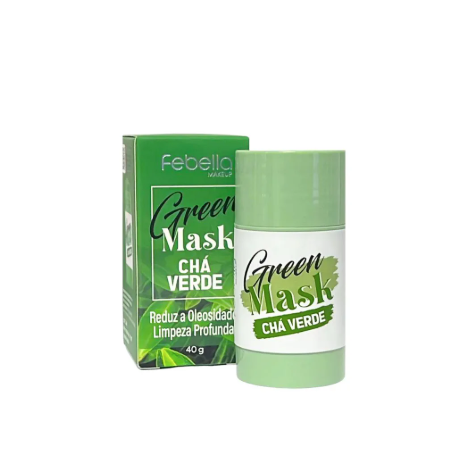 Máscara Facial em Bastão Mask Green Stick Chá Verde - Febella