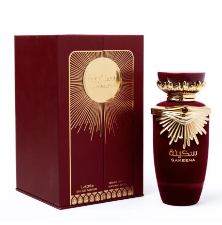 Sakeena Lattafa Perfumes Eau de Parfum - Perfume Feminino 100ml