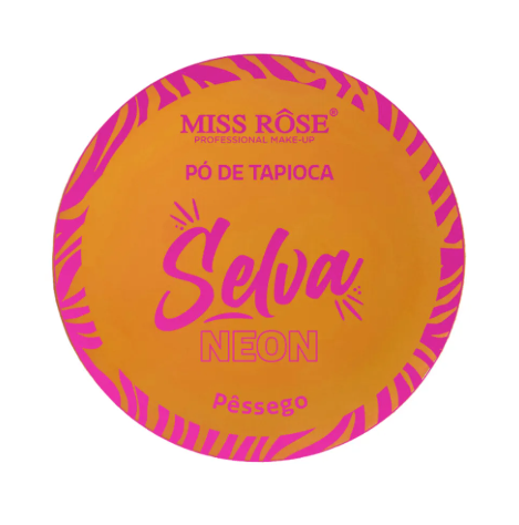 Pó de Tapioca - Pêssego Selva Neon Miss Rôse