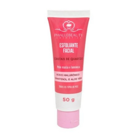 Esfoliante Facial Rosto Cristais De Quartzo PhálleBeauty