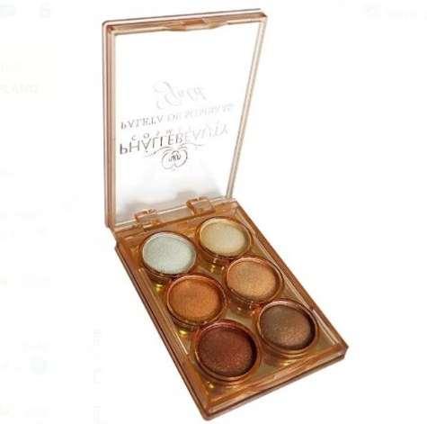 Paleta De Sombra Phallebeauty Gold
