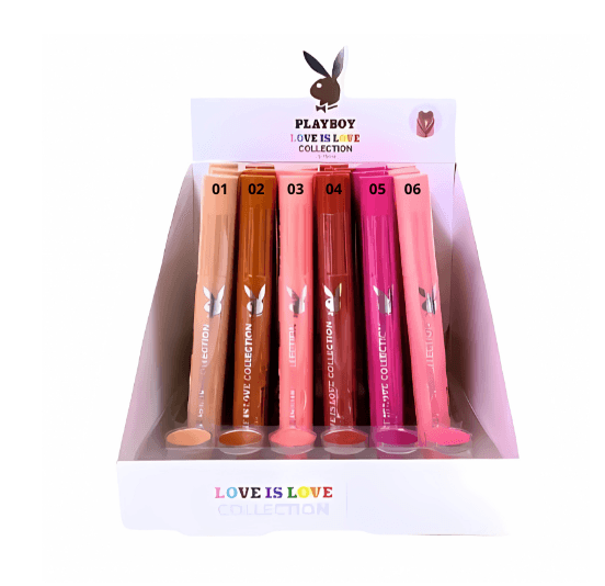 Batom Lip Hydra Collection Love Is Love Playboy Beauty