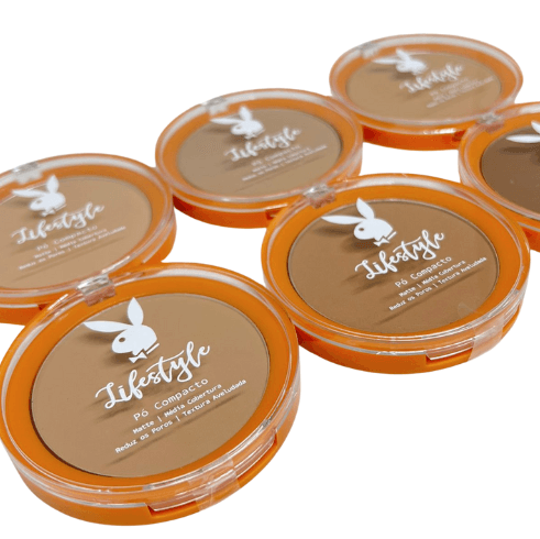 Pó Compacto Lifestyle Playboy Beauty