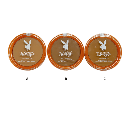 Pó Compacto Lifestyle Playboy Beauty