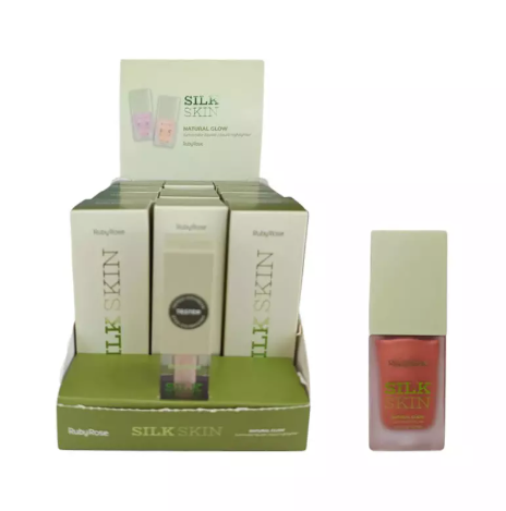 Iluminador líquido multifuncional Silk Skin - Ruby rose