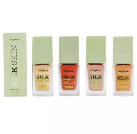Iluminador líquido multifuncional Silk Skin - Ruby rose