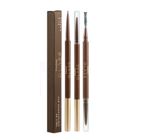 Lapis de Sobrancelha Duo Glass Medio Ruby Rose