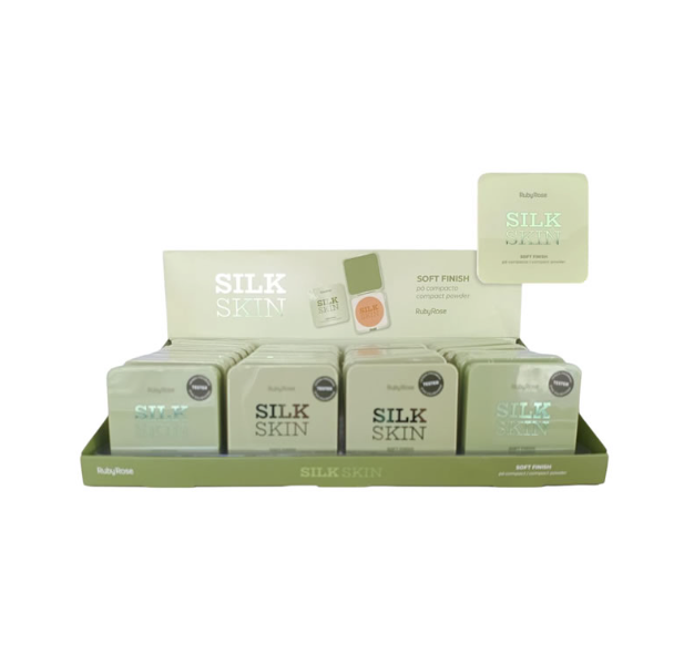 Pó Compacto Soft Finish Silk Skin Ruby Rose
