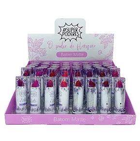 Batom Bastão Matte O Poder do Florescer Super Poderes