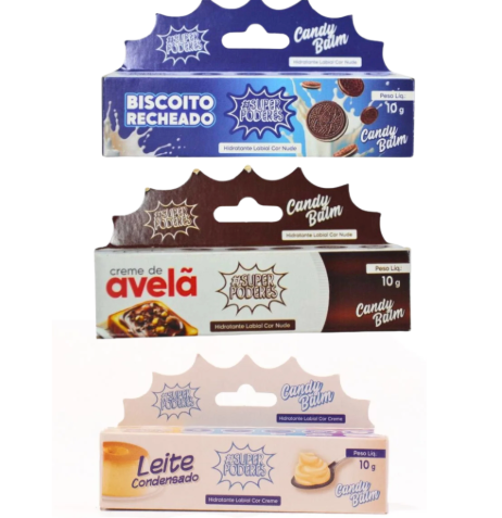 Hidratante Labial Candy Balm Super Poderes
