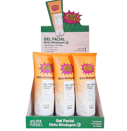Gel Facial Efeito Blindagem - Super Poderes
