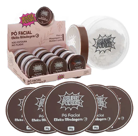 Pó Solto Efeito Blindagem Super Poderes