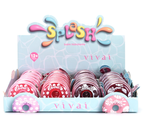 Lip Balm Hidratante Splash Chaveiro