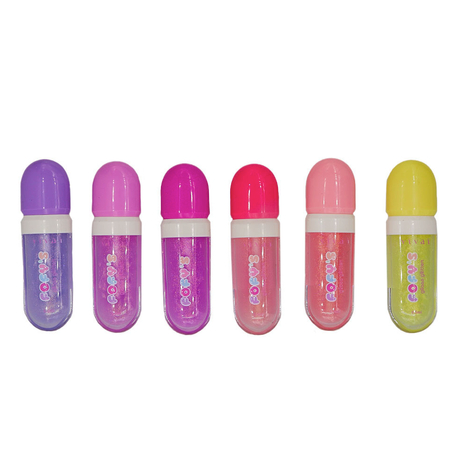 Gloss Glitter Fofys Cor 01 a 06 Vivai