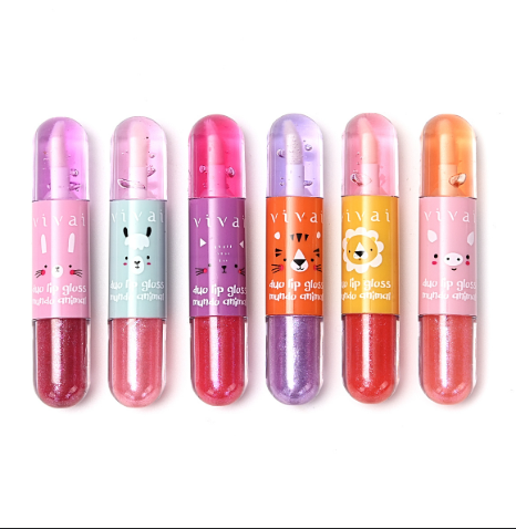 Duo Lip Gloss Mundo Animal