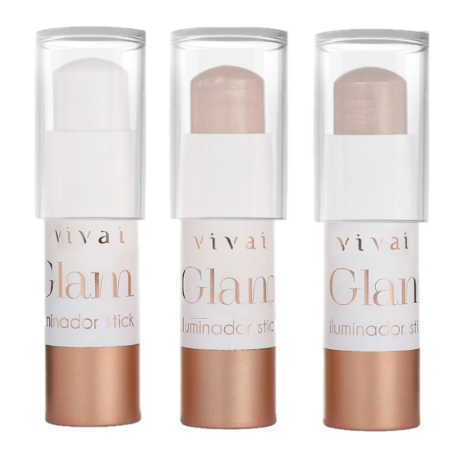 Iluminador Stick Bastão Glam Vivai
