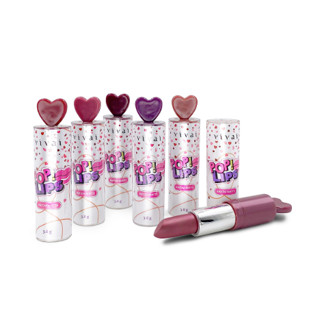 Pop Lips Batom Matte Vivai