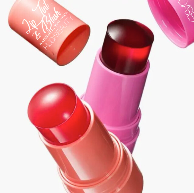 Blush e Lip Tint Gelatina Huda Beauty