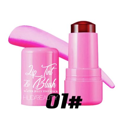 Blush e Lip Tint Gelatina Huda Beauty