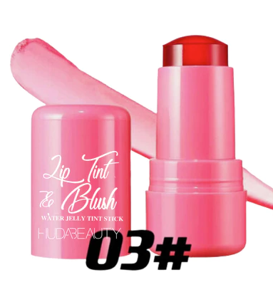 Blush e Lip Tint Gelatina Huda Beauty