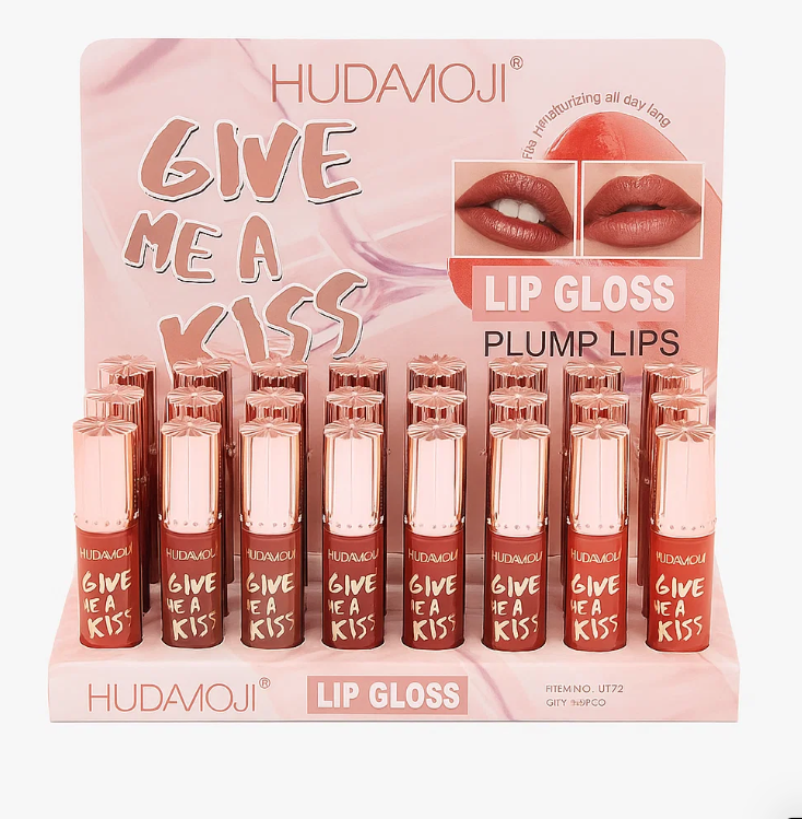 Lip Gloss Plump Lips Give Me a Kiss - Hudamoji