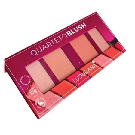 Quarteto de Blush Ludurana 12g