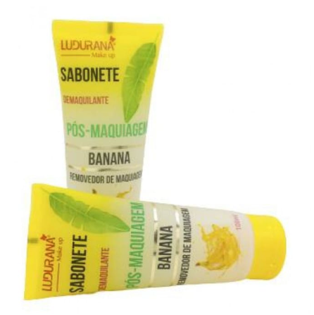 Sabonete Líquido Pós Maquiagem Banana Ludurana