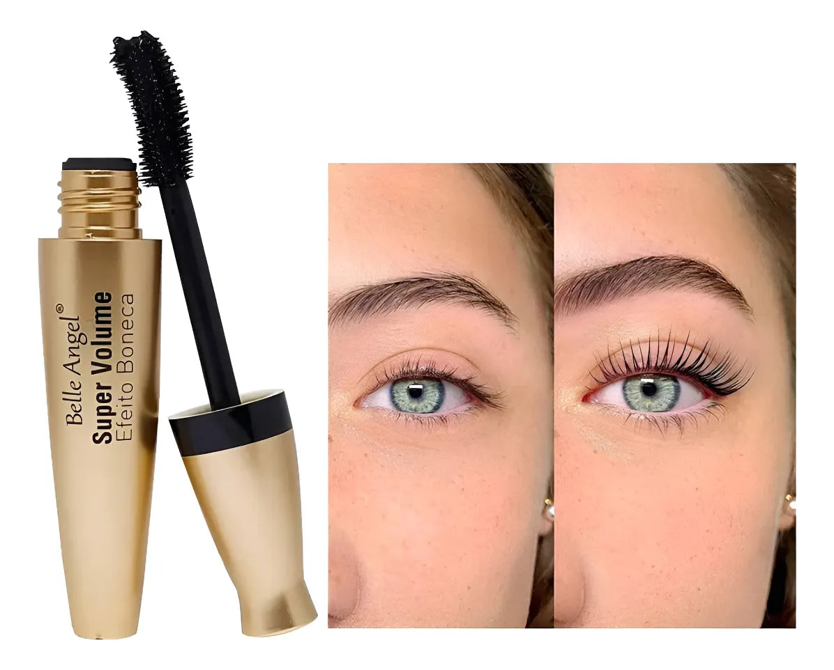 Rímel Máscara de cílios SUPER VOLUME EFEITO BONECA Belle Angel