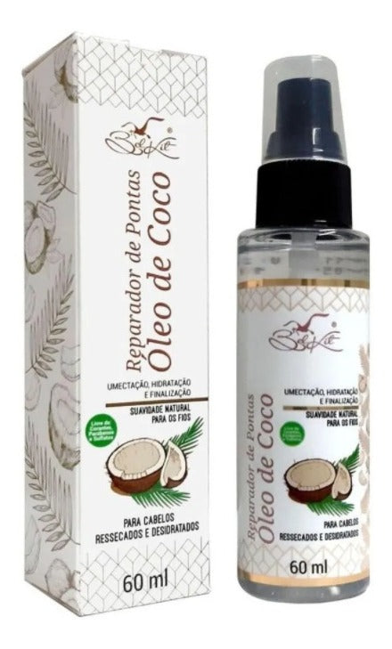 Reparador Capilar Óleo De Coco 60ml Belkit