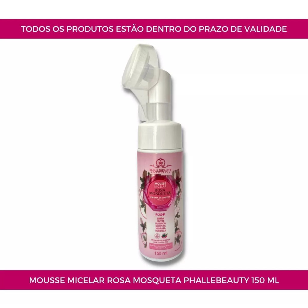 Mousse Micelar Rosa Mosqueta 150ml