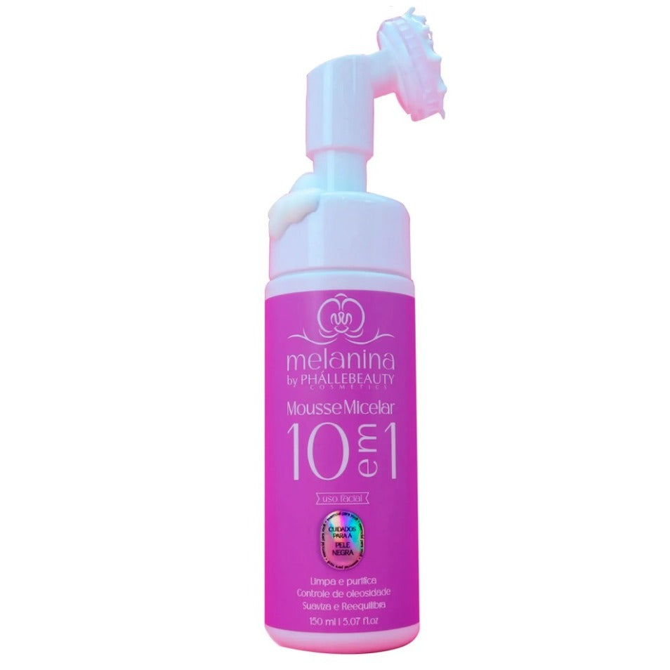 Mousse Micelar 10 em 1 Melanina - Phallebeauty