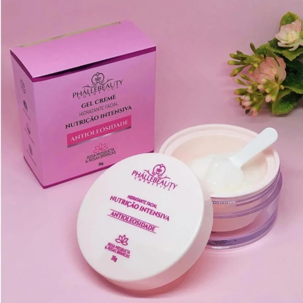 Gel Facial Nutrição Intensiva PhalleBeauty