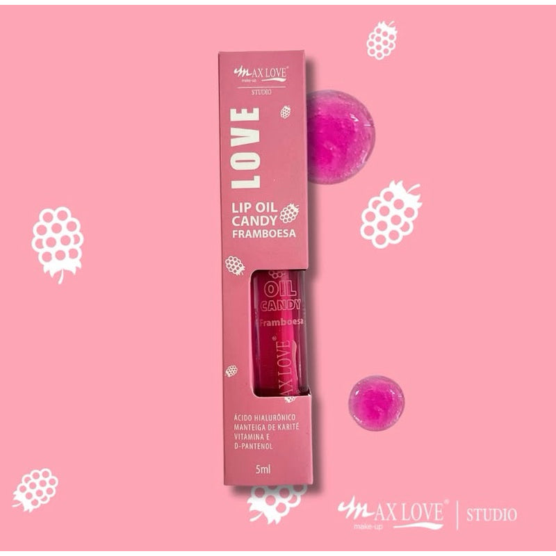 Gloss Labial Lip Oil Candy Max Love Hidratação