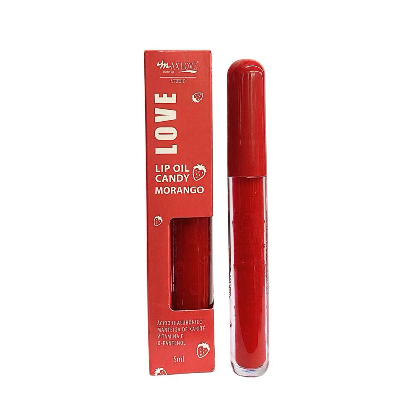 Gloss Labial Lip Oil Candy Max Love Hidratação